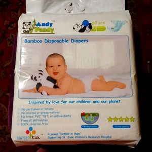 Andy Pandy Bamboo diapers Med. 13-22lbs